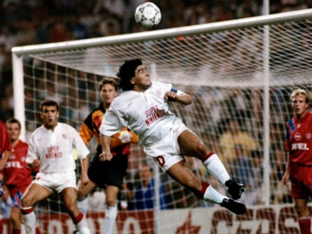 Juan Carlos Unzué recuerda el paso de Maradona por el Sevilla