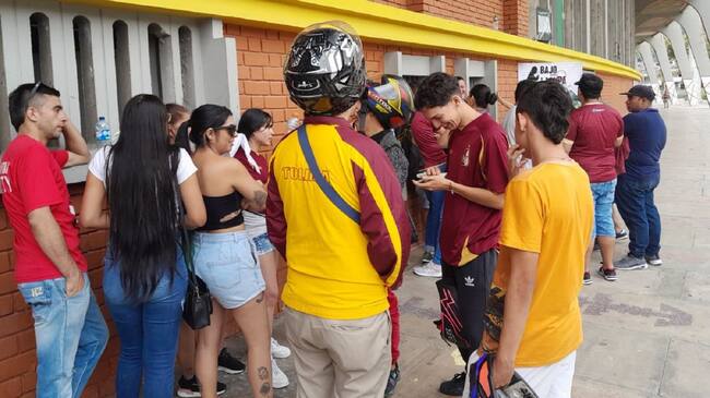 Agotada la boletería en Ibagué para el partido del Deportes Tolima en la final del fútbol profesional colombiano