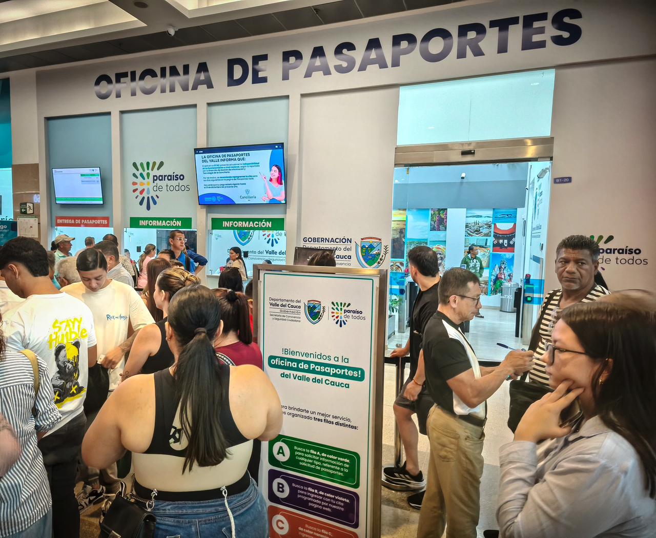 Oficina de pasaportes Cali