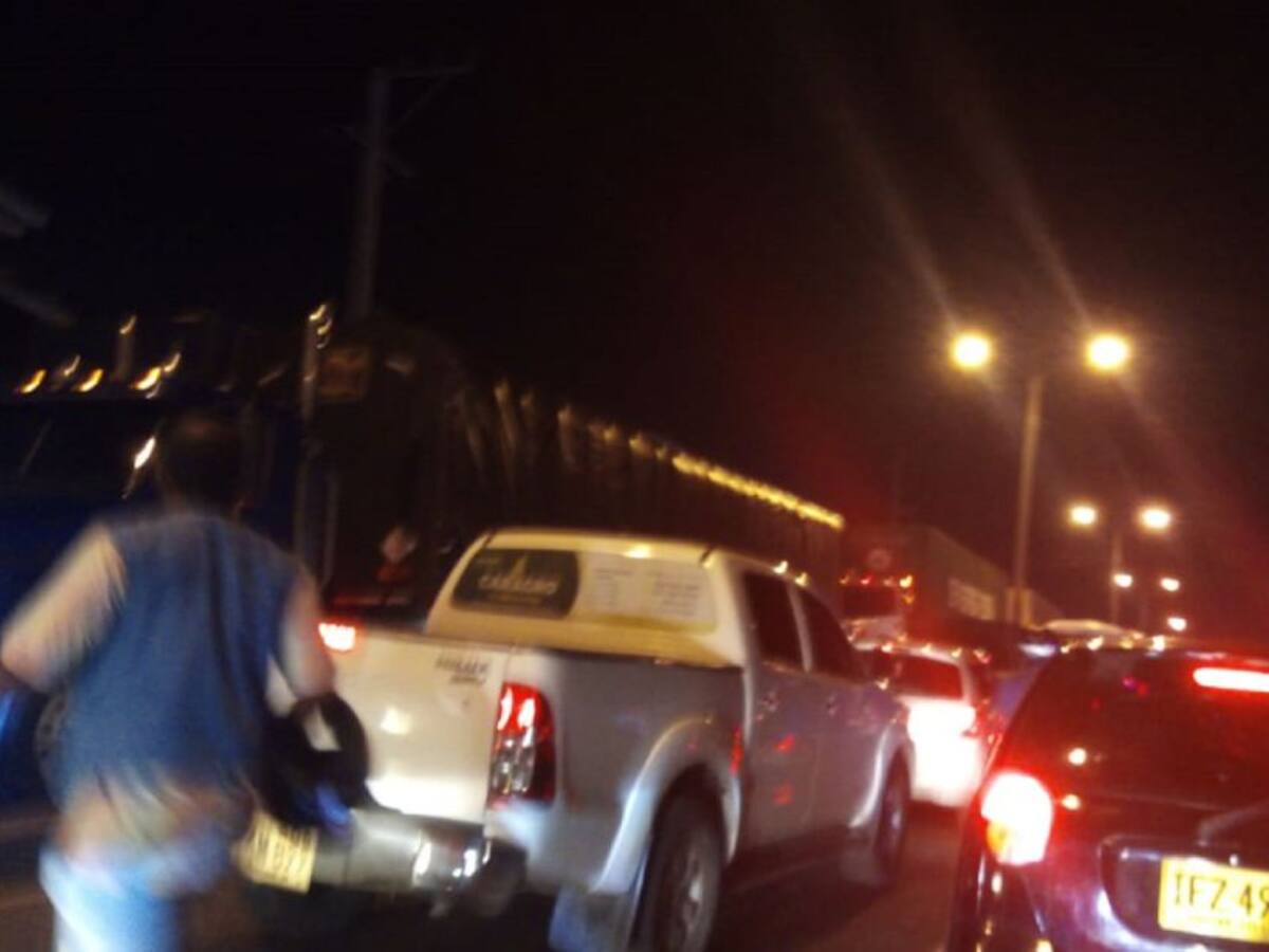 Colapso en el Corredor de Carga de Cartagena por protesta en Santa Clara