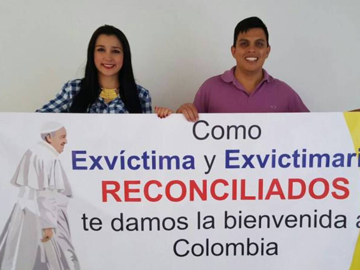 Víctima y victimario quienes viven en Cali se reúnen hoy con el Papa Francisco