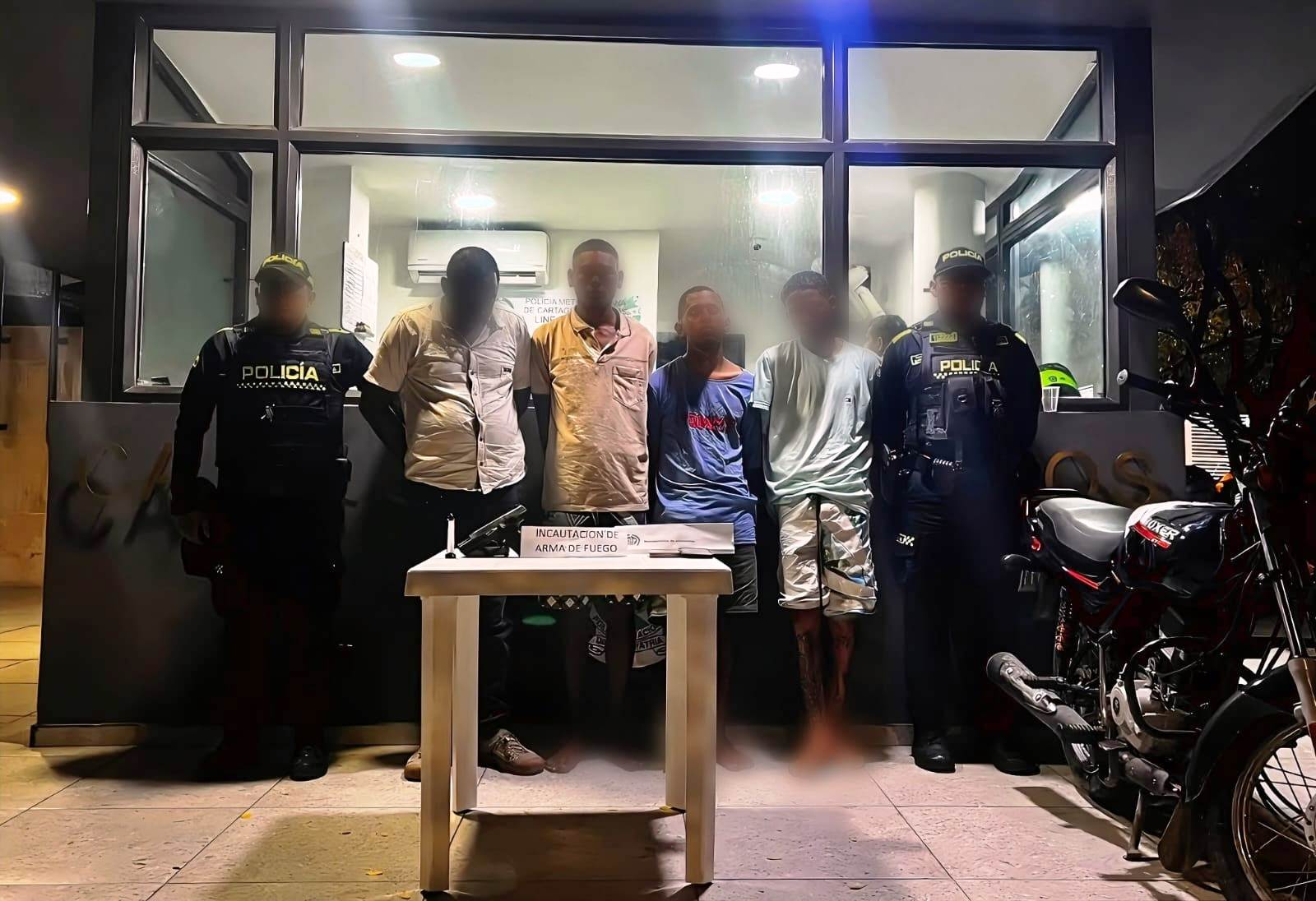 Cuatro capturados en Olaya Herrera en riña y se descarta intento de sicariato