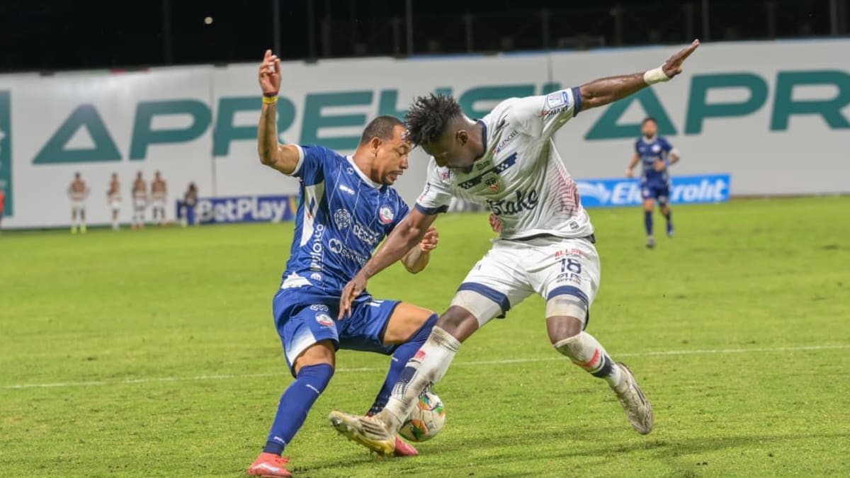 Empate en Valledupar: Alianza y Fortaleza quedaron en tablas en la fecha 1 de la Liga
