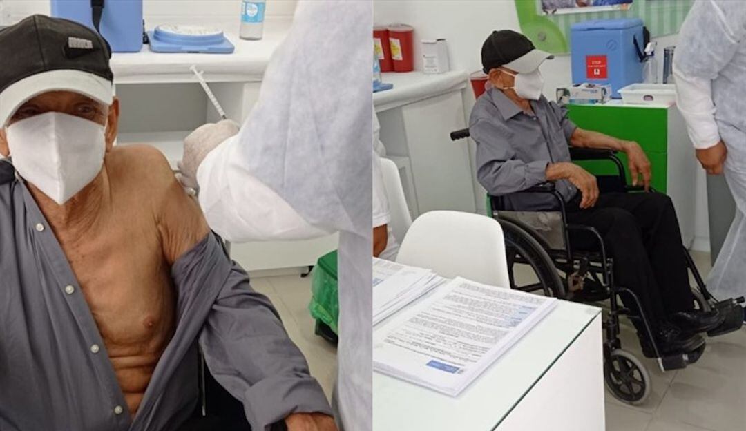 Carlos César Mendoza Pallares de 83 años