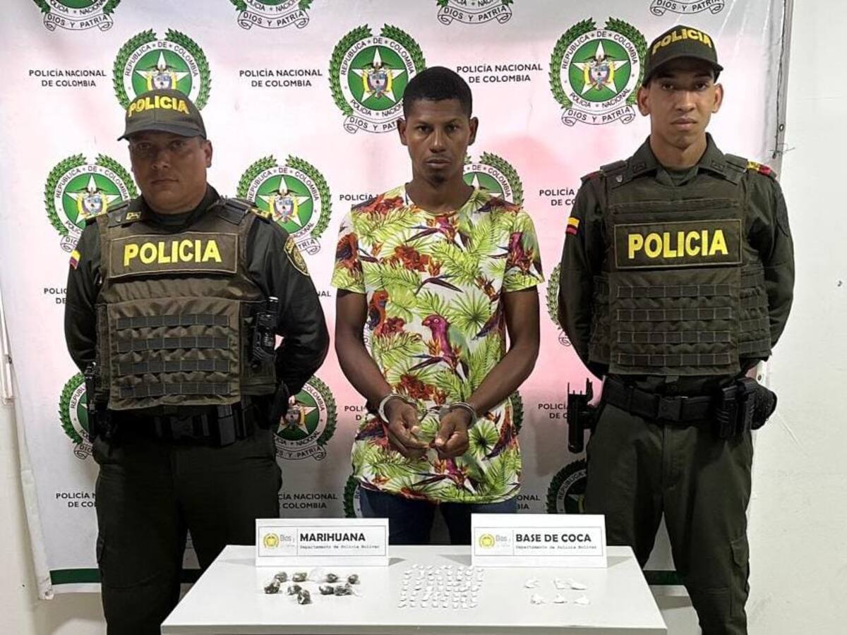 Capturado ‘El Sayayín’ por presunto tráfico de drogas en Mahates, Bolívar