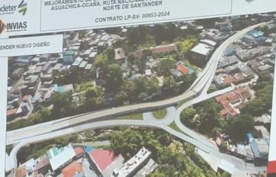 Puente elevado y glorieta transformarán la movilidad entre Ocaña y Aguachica.