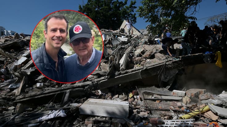 El periodista José Fernando Patiño, habla sobre el fallecimiento de su padre Darío Patiño Rivera tras el terremoto