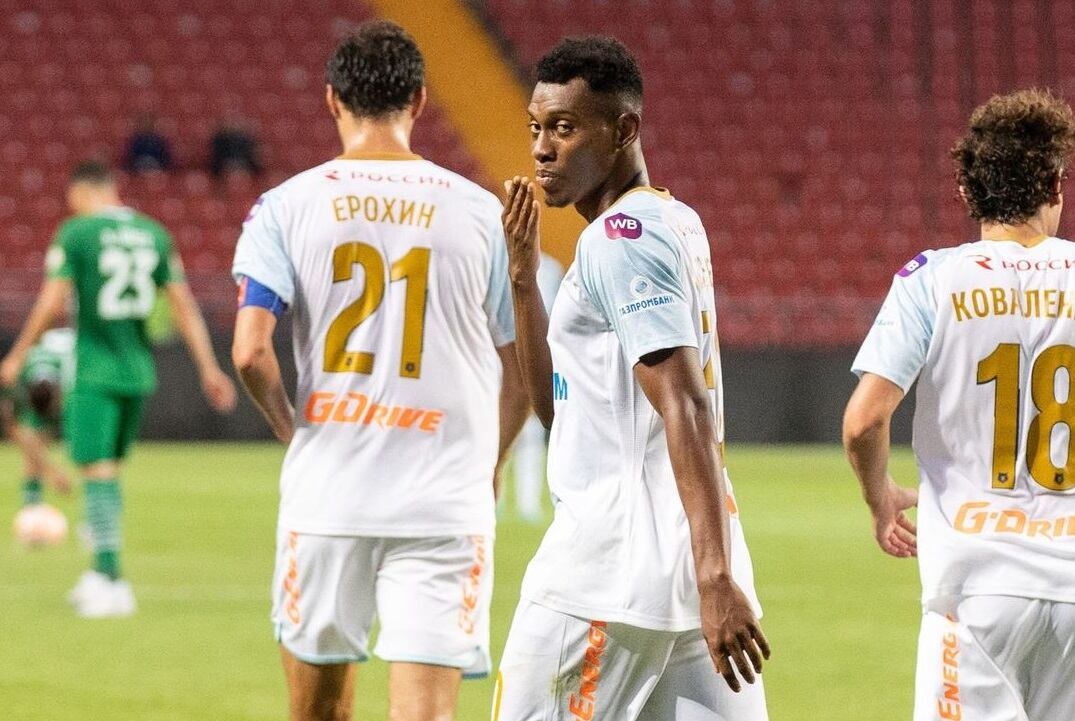 Mateo Cassierra celebra su gol marcado por la Copa de Rusia / @zenit_spb