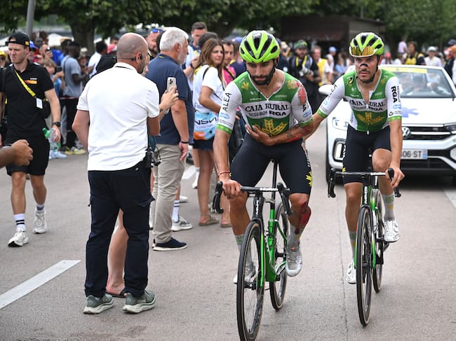 Fernando Gaviria caída etapa 12 - Getty Images