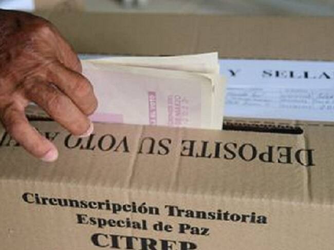 Elección curul de paz