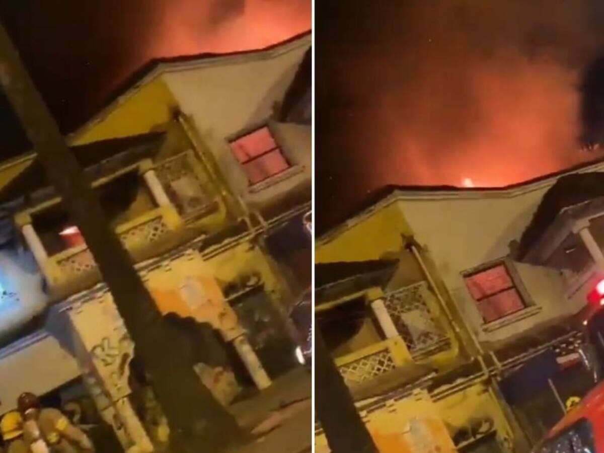 Incendio consume segundo piso de una casa en remodelación