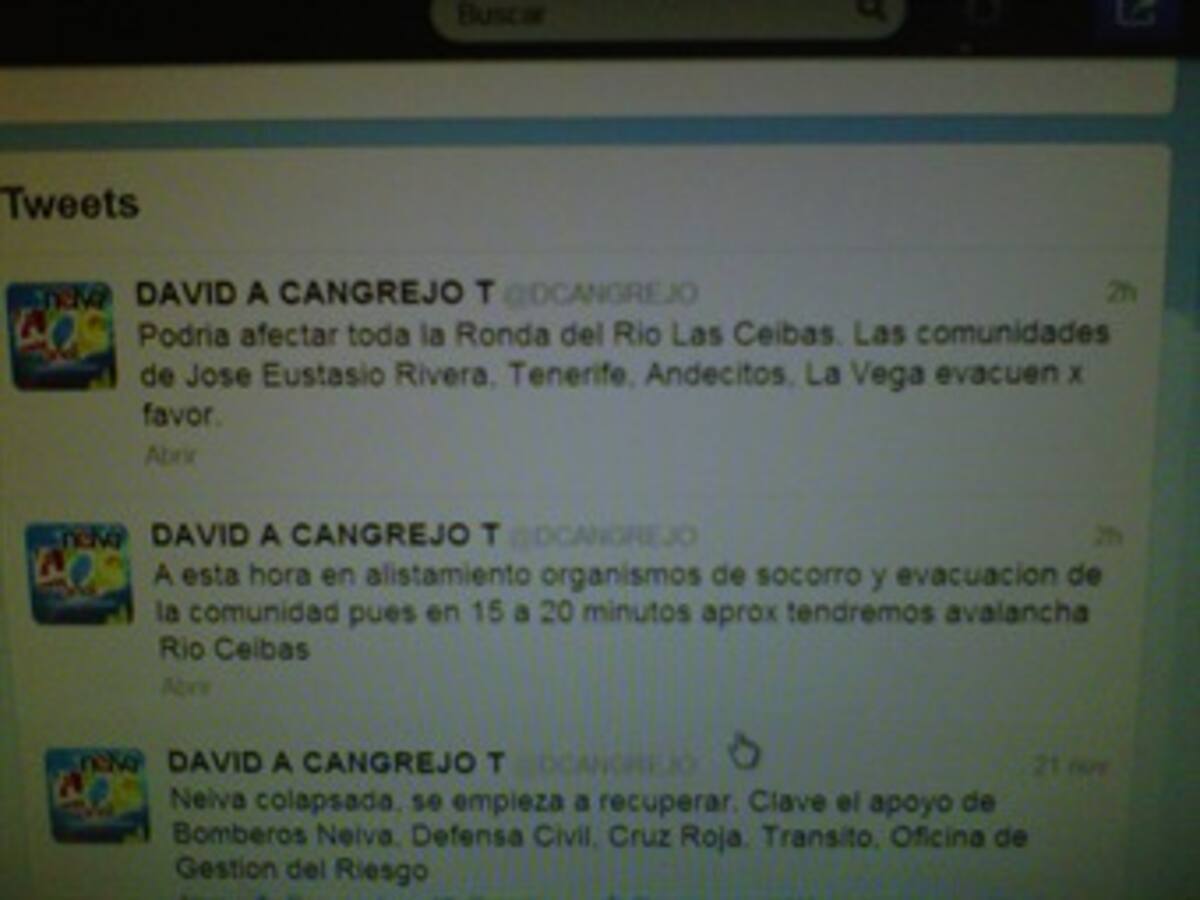 Pánico en Neiva por información en redes sociales sobre supuesta avalancha en Río Las Ceibas