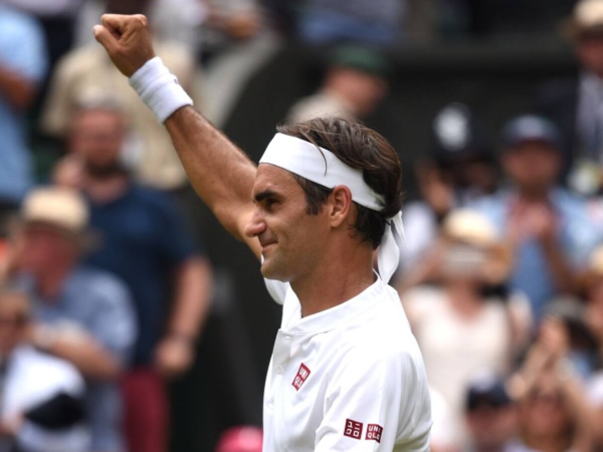 Arrollador: Federer se instala en cuartos de final de Wimbledon