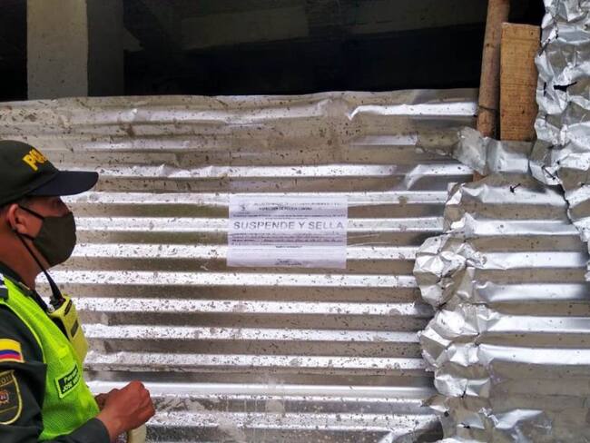 Tres capturados por construcción ilegal en el barrio Alto Bosque de Cartagena