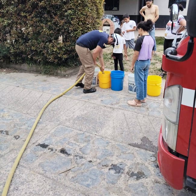 La medida busca proteger las fuentes hídricas y garantizar el suministro de agua potable / Imagen: Bomberos Moniquirá.