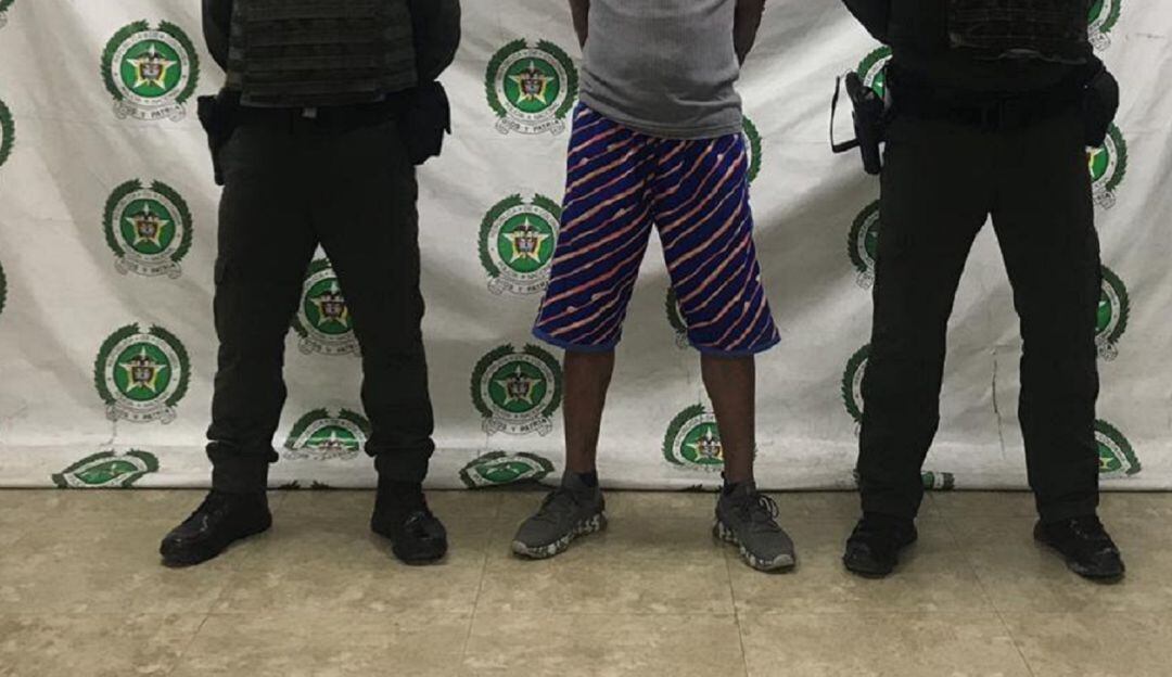 Captura por la policía 