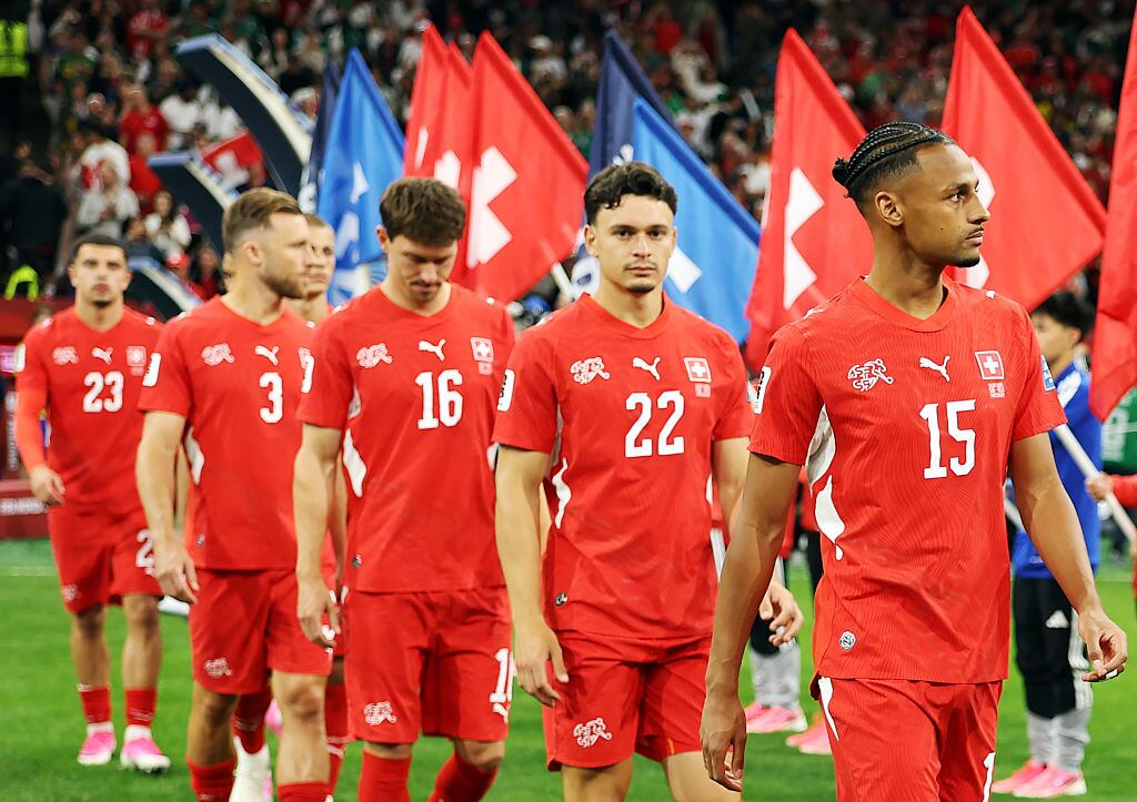 Jugadores de la Selección de Suiza / Getty Images