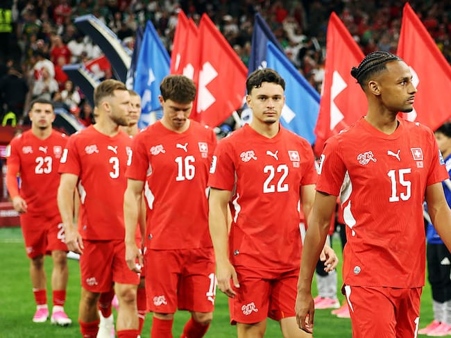 Jugadores de la Selección de Suiza / Getty Images