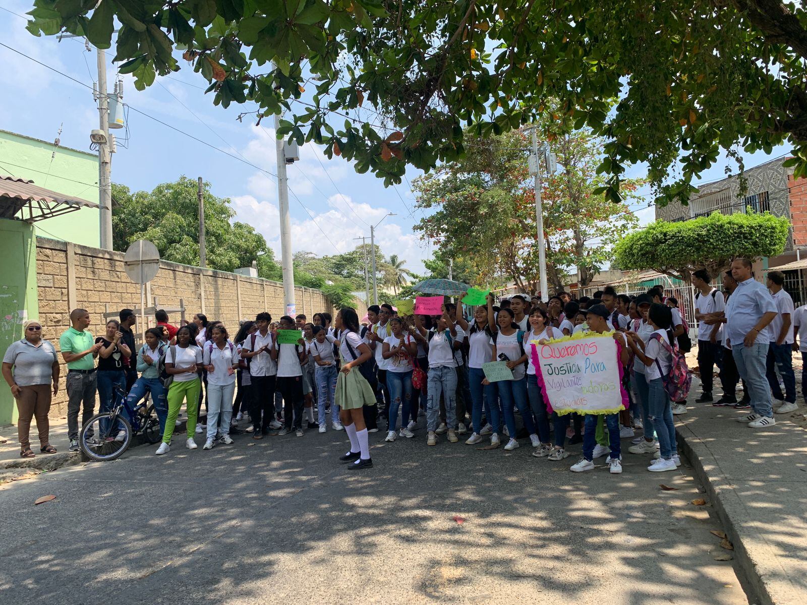 Cortesía padres de familia Institución Educativa Madre Gabriela de San Martín