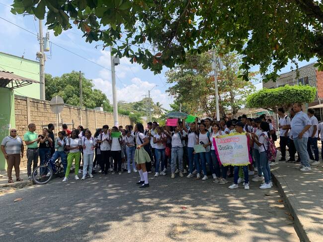Cortesía padres de familia Institución Educativa Madre Gabriela de San Martín