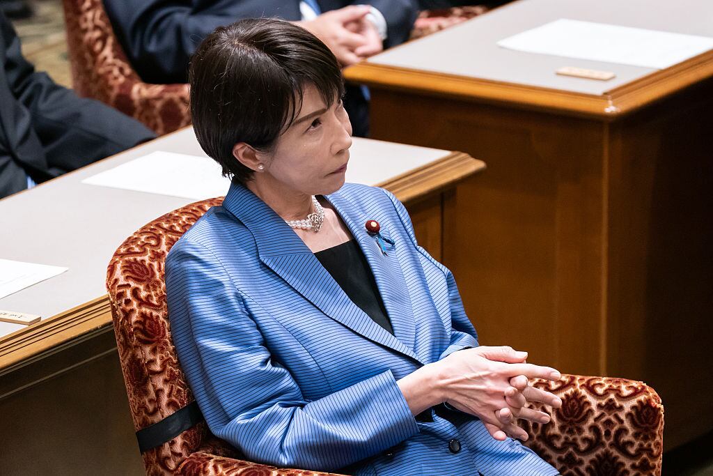 Sanae Takaichi. (Photo by Tomohiro Ohsumi/Getty Images)