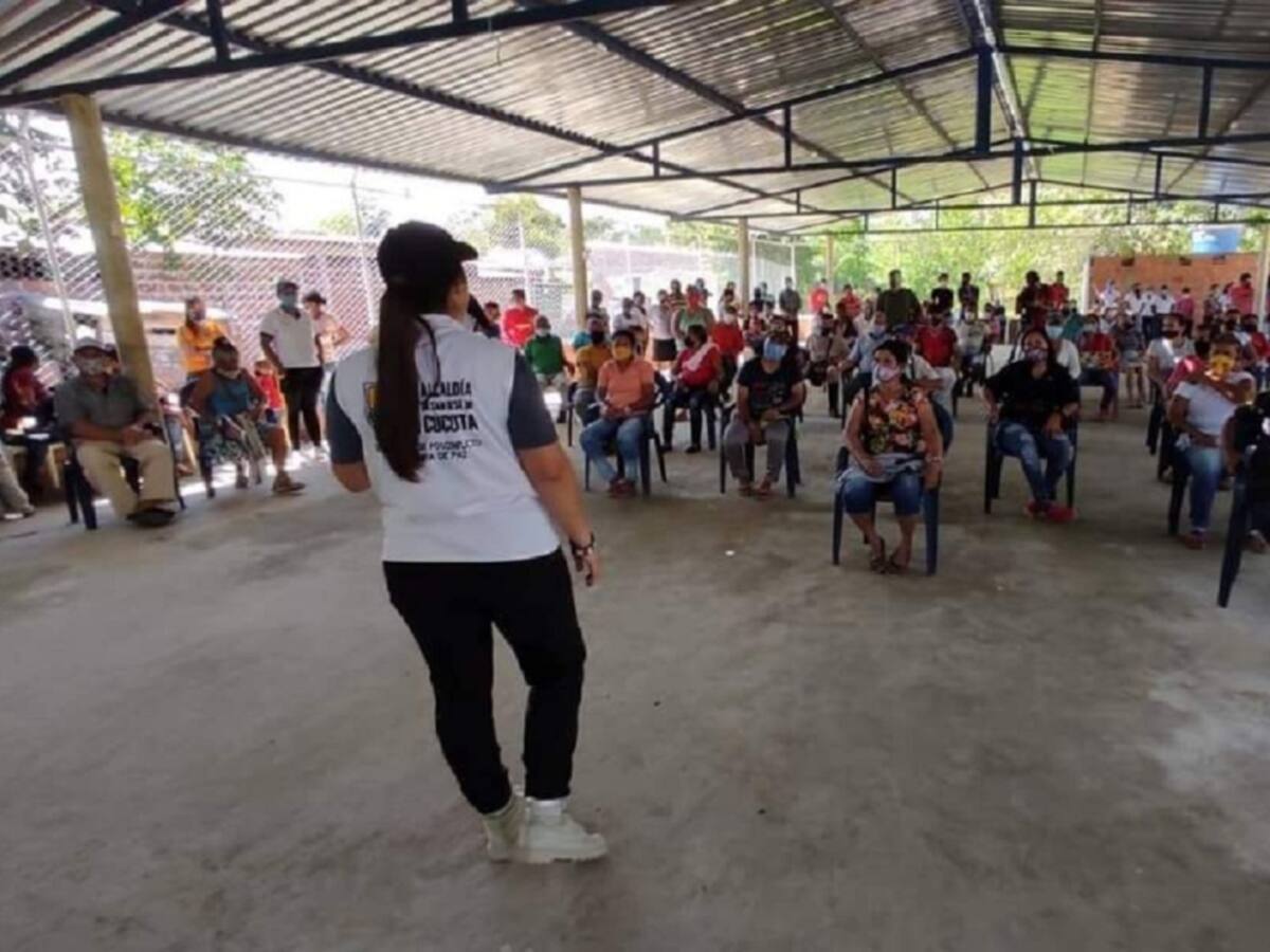 Gobierno local implementa estrategia de entornos seguros en la zona rural