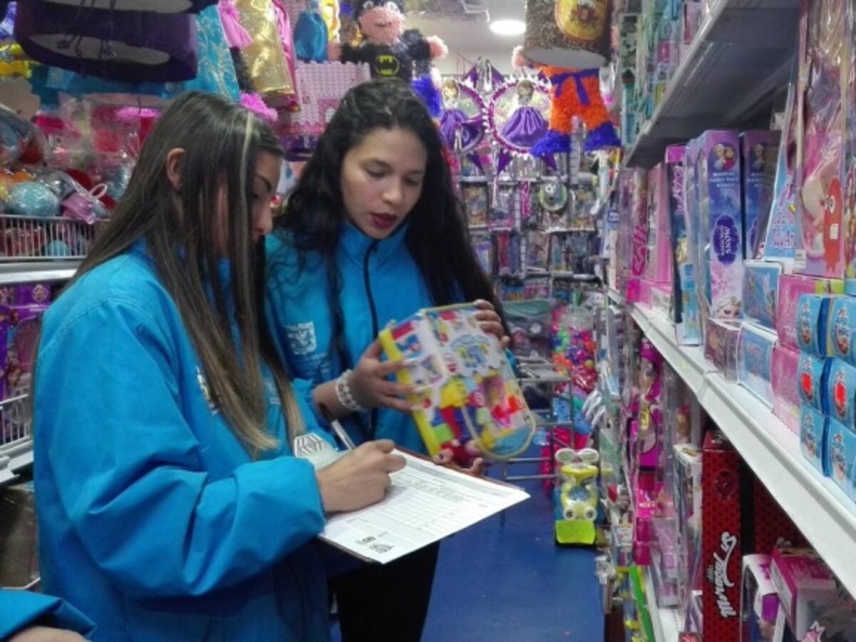 Mas 75.000 juguetes han sido inspeccionados este diciembre en Bogotá