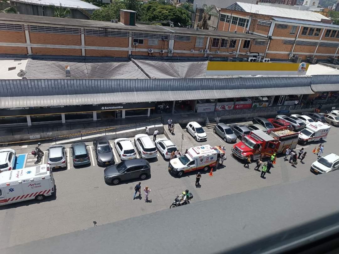 Emergencia Central Mayorista de Itagüí- foto cortesía