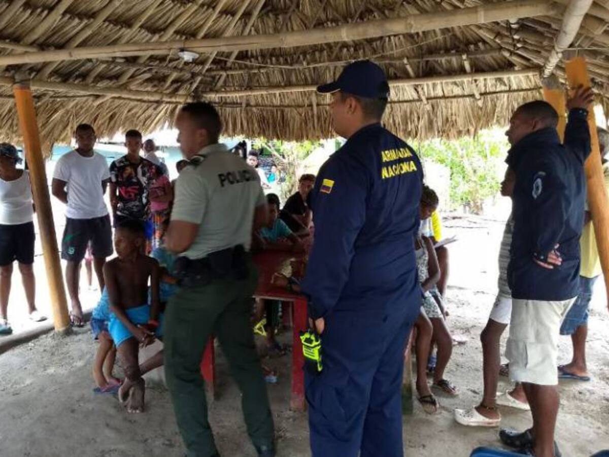 Armada realizó jornadas de sensibilización en el Archipiélago de San Bernardo