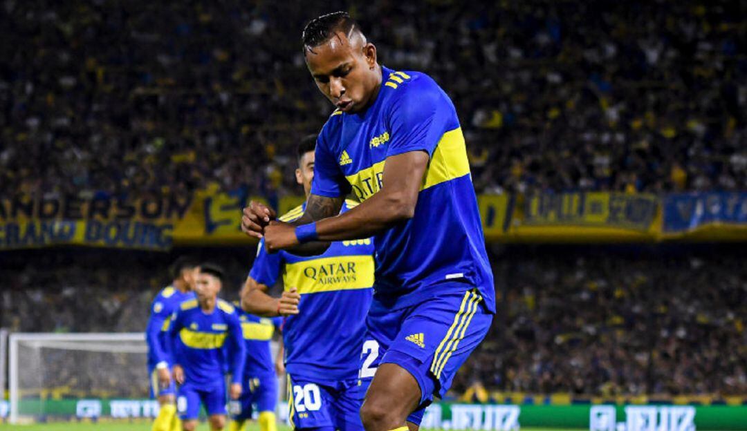 Sebastián Villa, futbolista de Boca Juniors