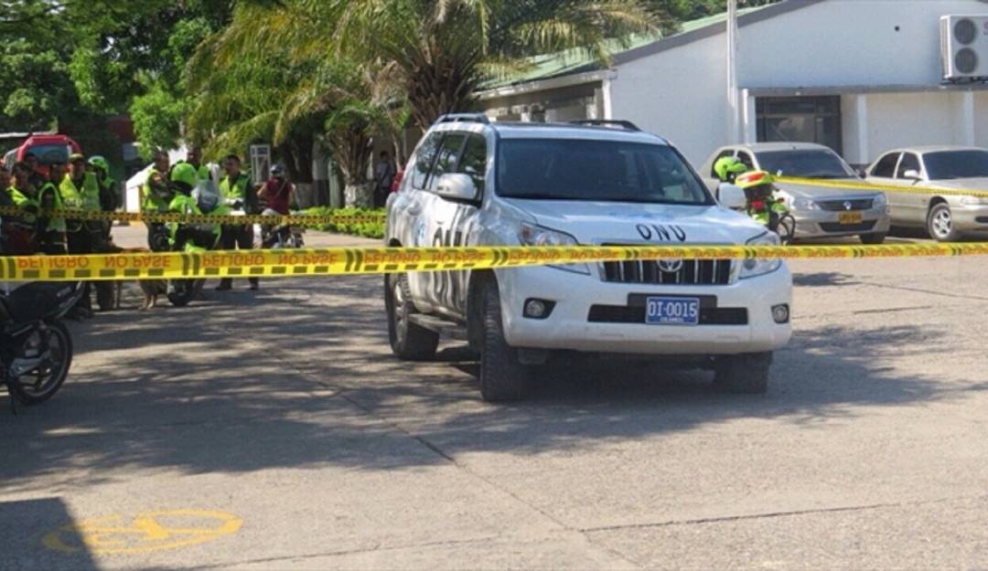 Foto: Archivo- Camioneta ONU 