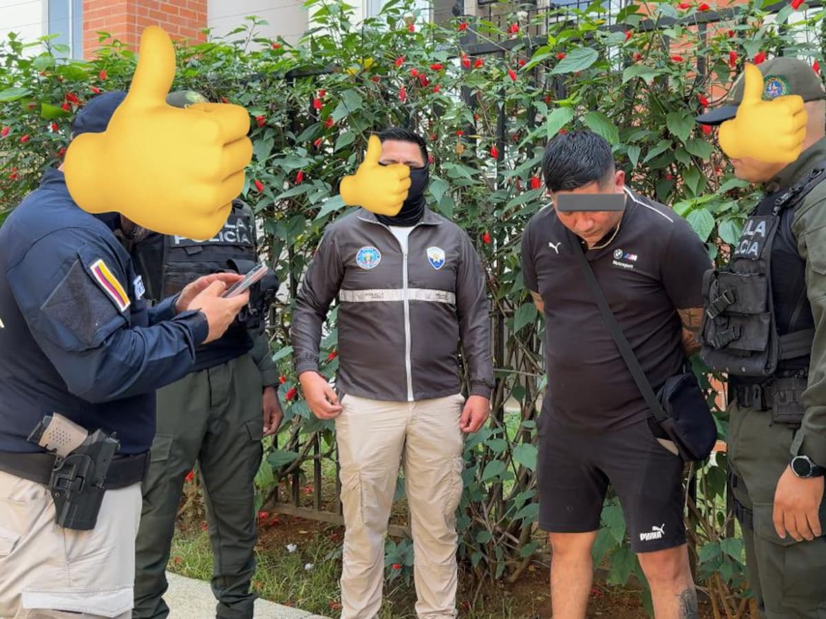 Capturado en Cali responsable de múltiples secuestros, extorsiones y asesinatos en Ecuador