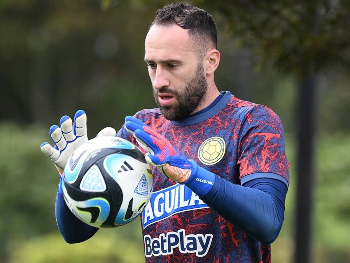 David Ospina se pone a punto con la Selección Colombia ¿en qué va su recuperación?