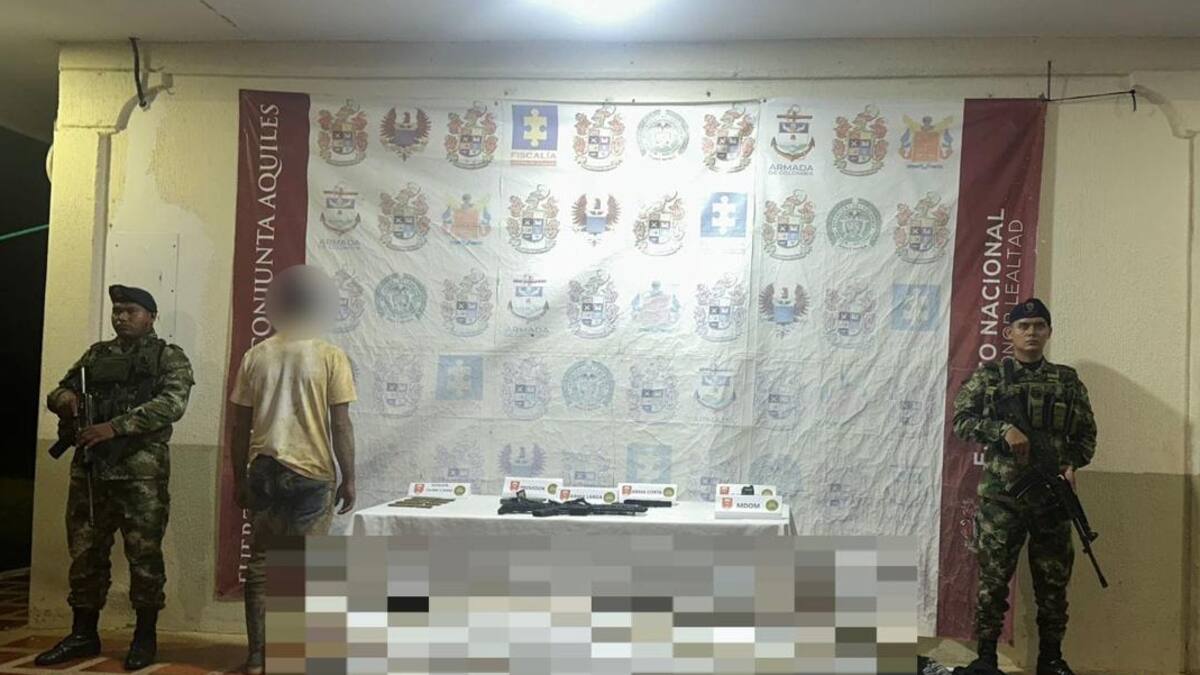 El Bagre: en operativo contra el Clan del Golfo recuperaron a un líder social y una menor