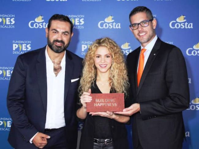 Fundación Pies Descalzos de Shakira y Costa Cruceros construirán otro megacolegio en Cartagena