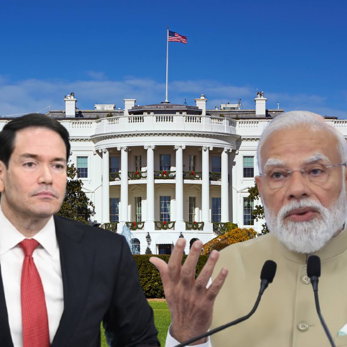Marco Rubio invitó al primer ministro de India a la Casa Blanca en medio de tensiones con China