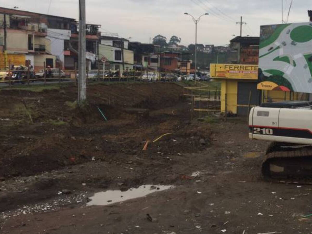 Iniciaron las obras de la nueva glorieta en la ciudadela Cuba que dará acceso a la avenida la independencia