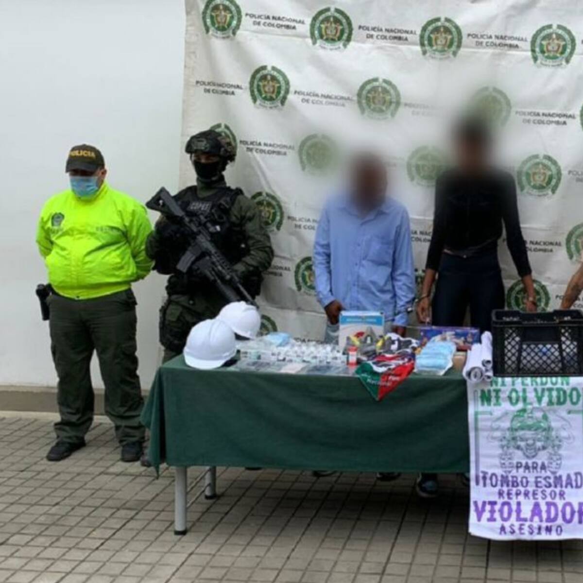 Cuatro capturados por homicidio del patrullero Rincón arrojado al río Cauca