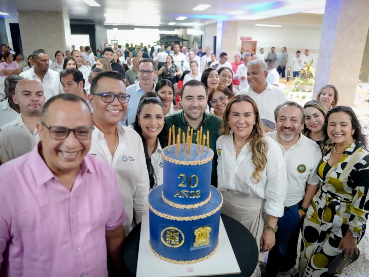 Gobernación de Bolívar entregó renovación física en los 20 años del HUC