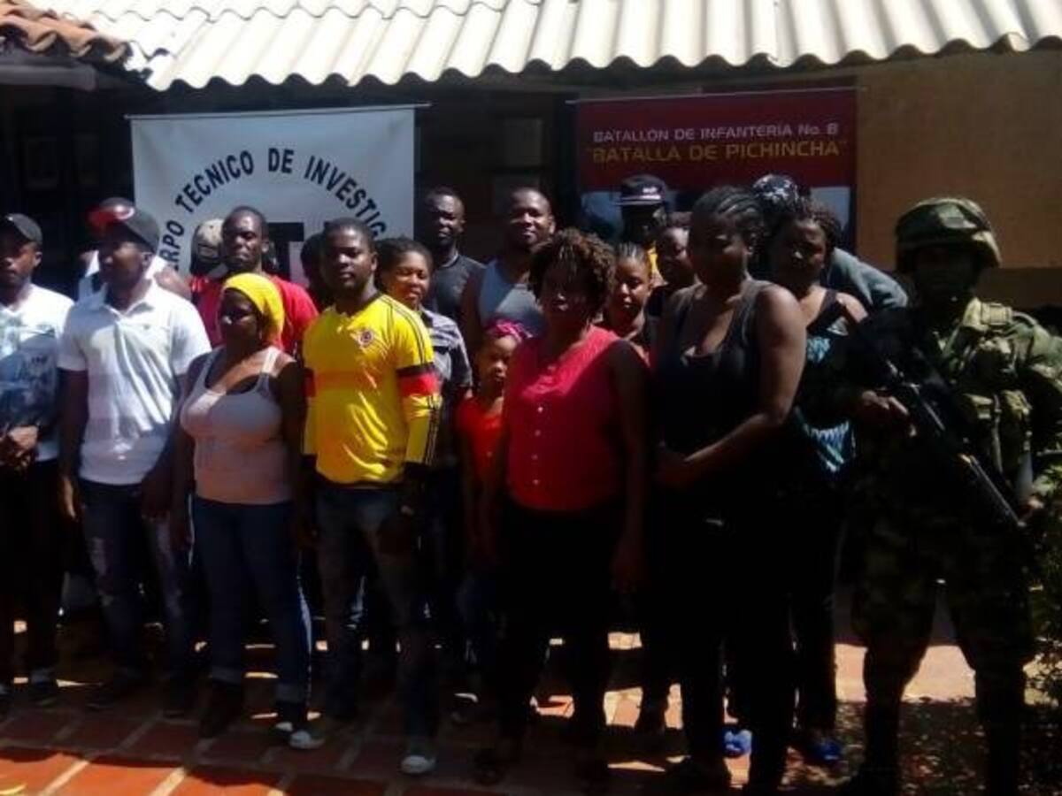 Detienen 23 migrantes ilegales de nacionalidad Haitiana