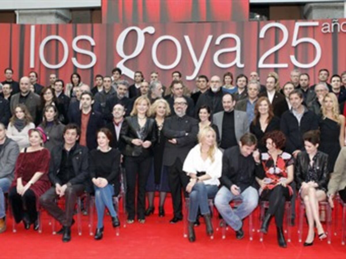 Hoy se entregan los premios Goya y se celebran los 25 años del galardón
