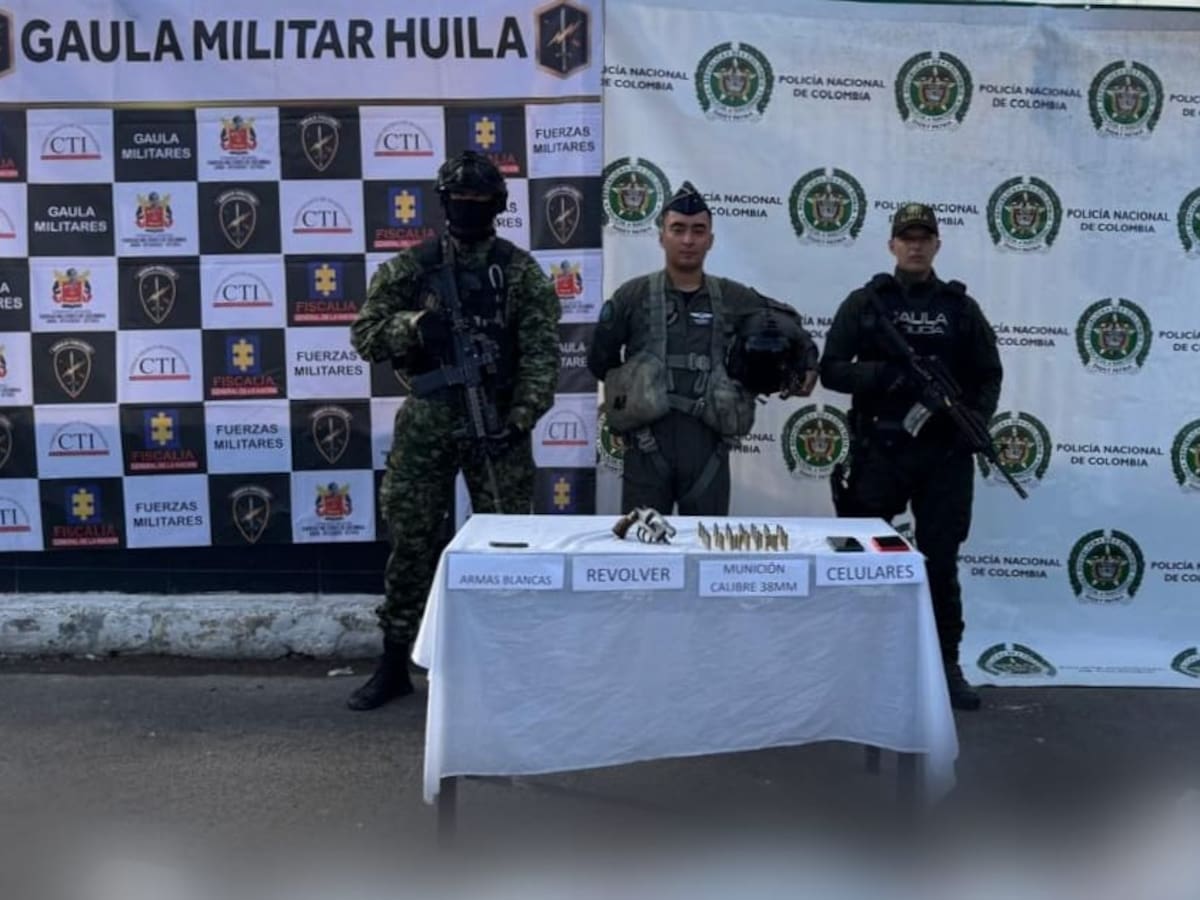 Operativo antiextorsión en el Huila, deja un muerto y un herido