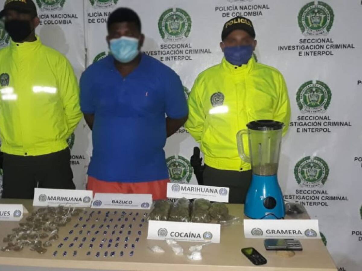 Capturado 'Gordo Germán' presunto traficante de drogas en Cartagena