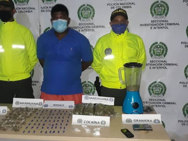 Capturado &#039;Gordo Germán&#039; presunto traficante de drogas en Cartagena