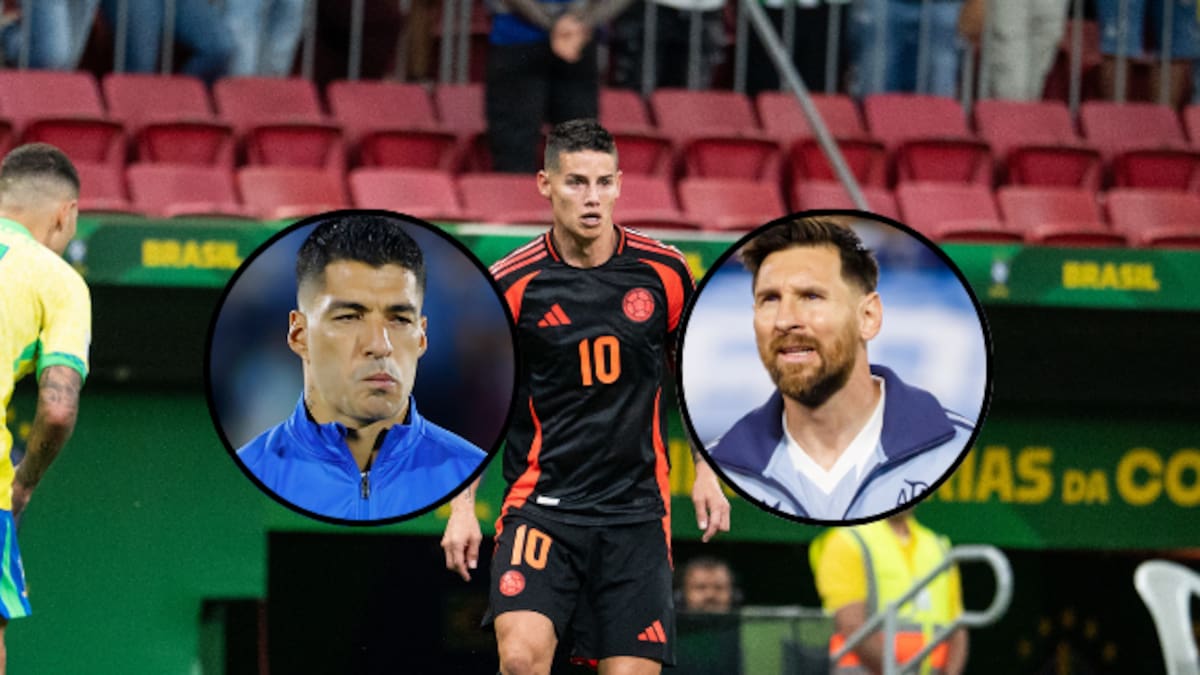 James Rodríguez, cerca de romper histórica marca en Eliminatorias Conmebol: igualó a Messi y Suárez