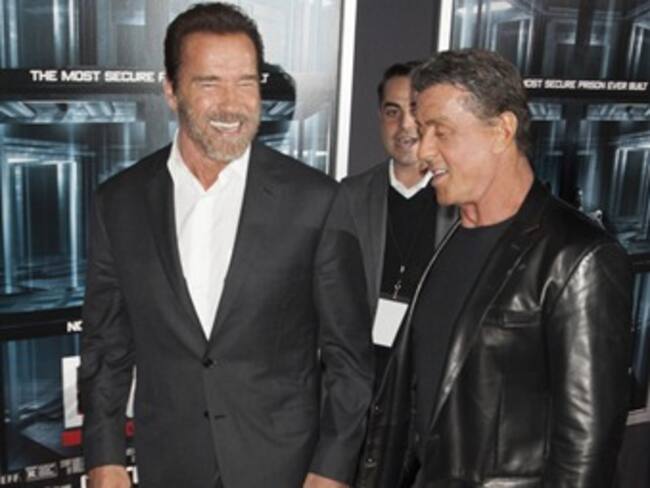 Sylvester Stallone y Arnold Schwarzenegger terminan 20 años de enemistad
