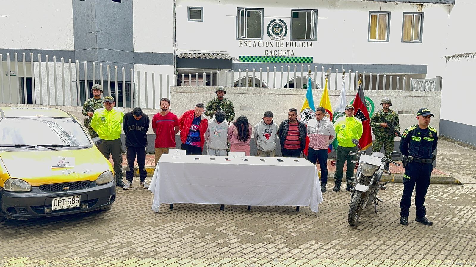Cayó la banda “Los Mompis” dedicada a el tráfico de drogas en municipios de Cundinamarca