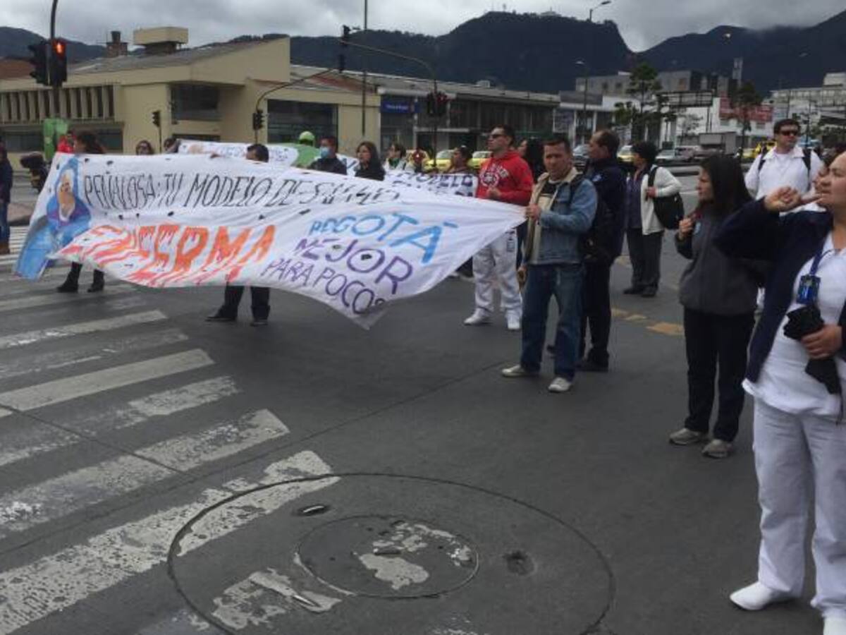 Dos protestas afectan la movilidad hoy en Bogotá
