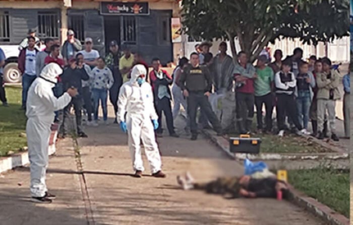 El homicidio se registró al parecer en medio de una venganza.