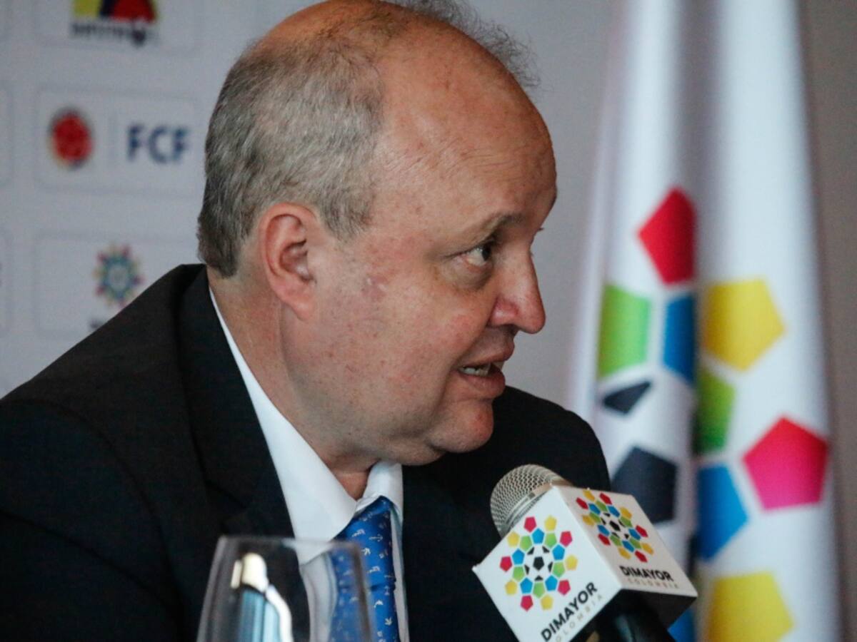 Jorge Enrique Vélez deja de ser presidente de la Dimayor